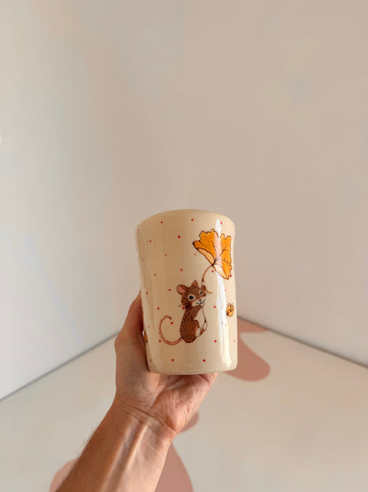 Maple Leaf Mouse To-Go Cup