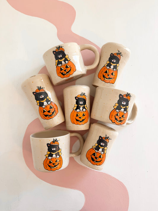 Spooky Cat Cups