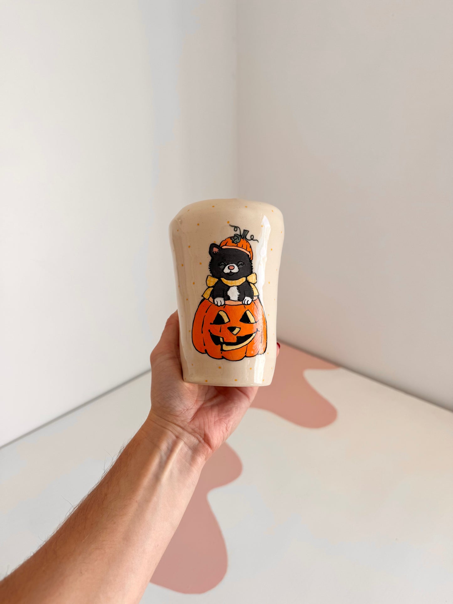 Spooky Cat Cups