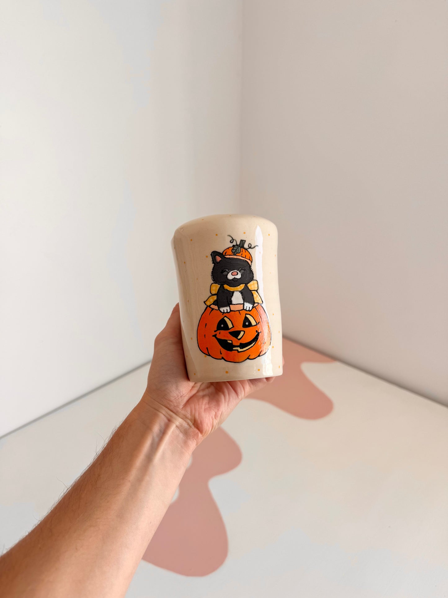 Spooky Cat Cups