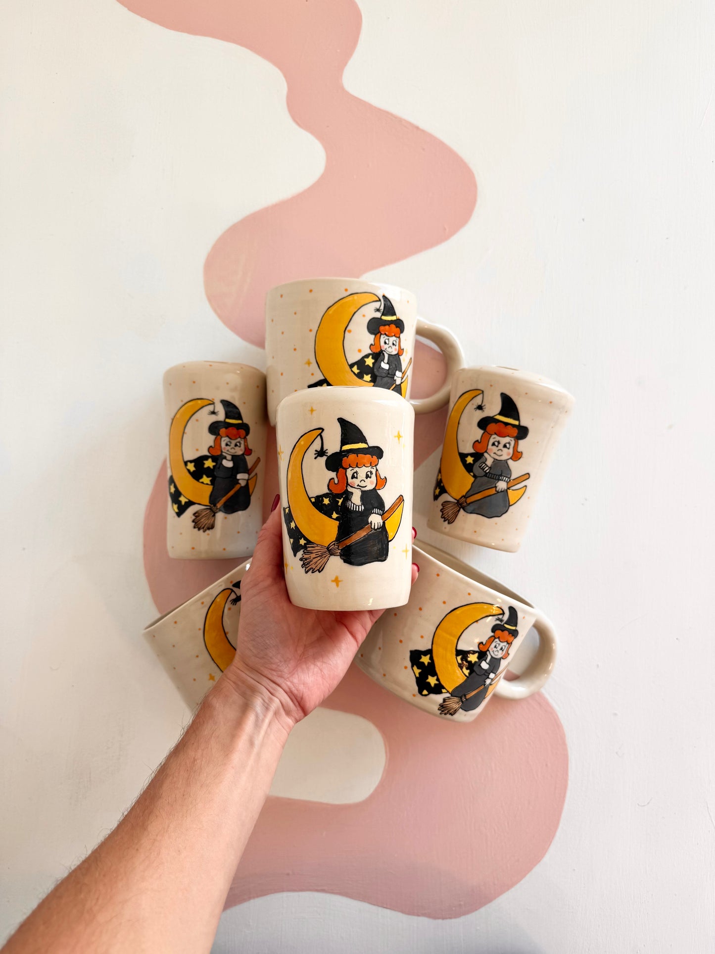 Spooky Witch Cups
